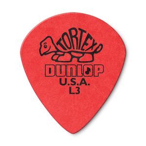 Palheta Dunlop Tortex Jazz III 472R Com 36