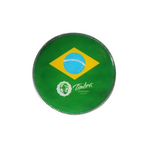 Pele Timbra Batedeira P3 Leitosa com Bandeira do Brasil