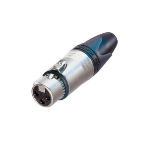 Conector Neutrik XLR de Cabo/Linha Fêmea 3 Polos NC3FXX-EMC