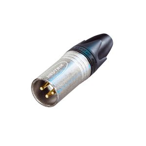 Conector Neutrik XLR de Cabo/Linha Macho 3 Polos NC3MXX-EMC