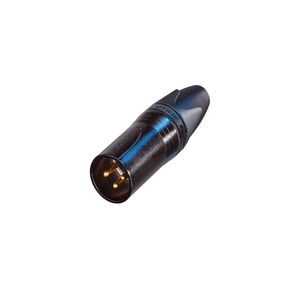 Conector Neutrik XLR de Cabo/Linha Macho 3 Polos NC3MXX-B