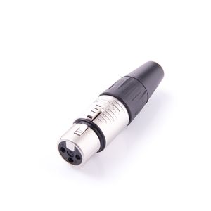 Conector Rean XLR de Cabo Fêmea 3 Polos RC3F