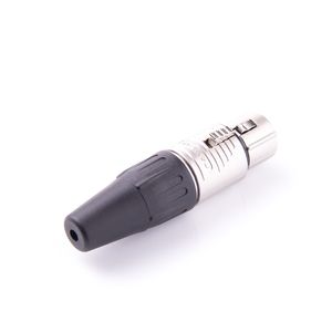 Conector Rean XLR de Cabo Fêmea 3 Polos RC3F