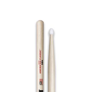 Baqueta Vic Firth American Classic 5BN Ponta de Nylon