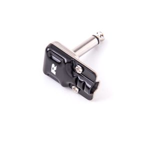 Conector Rean P10 Mono Flat Preto RP2RCF-BAG