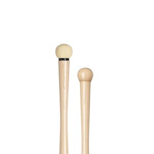 Baqueta  Vic Firth Mallet Signature Tom Gauger Ponta Dupla Camurça-Madeira para Bumbo Sinfônico