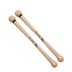 Baqueta  Vic Firth Mallet Signature Tom Gauger Ponta Dupla Camurça-Madeira para Bumbo Sinfônico