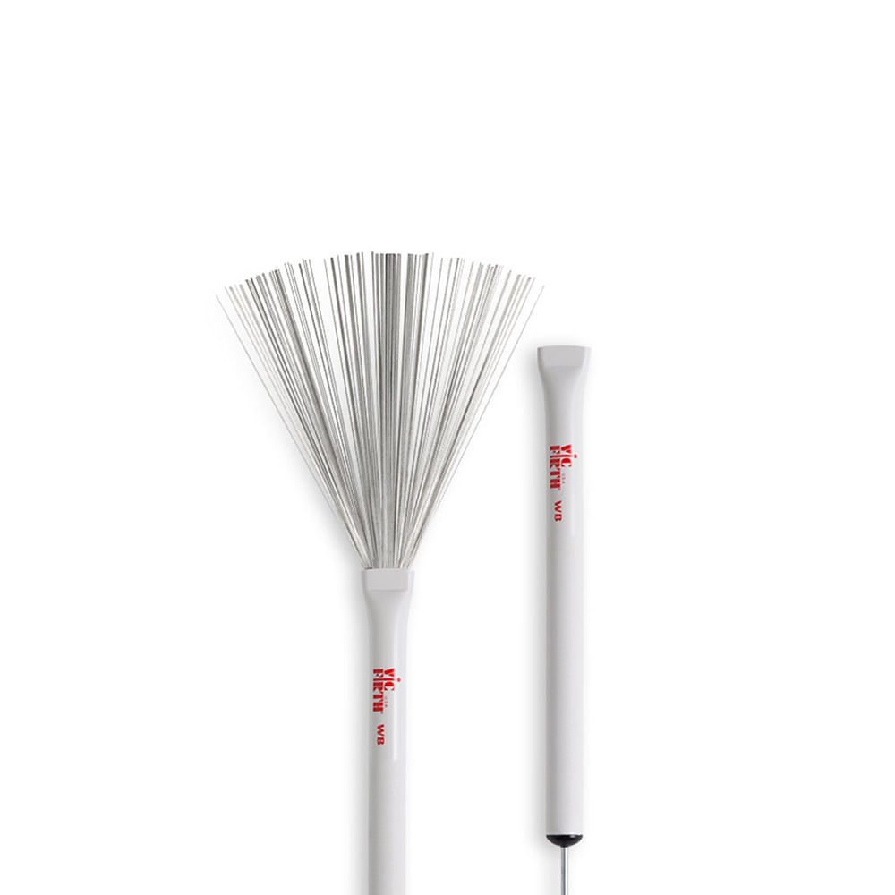 Vassourinha Vic Firth Jazz Brush Aço Retrátil | FastStore PDP