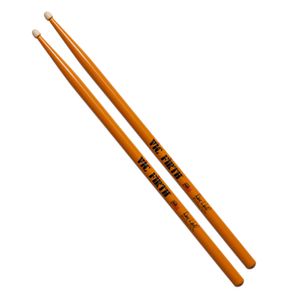 Baqueta Vic Firth Signature Dave Weckl Evolution (5A/5B) Laranja