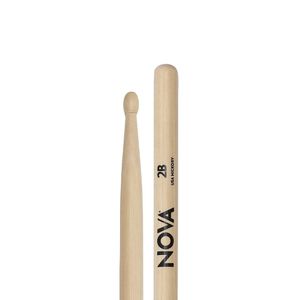 Baqueta Nova 2B Ponta de Madeira by Vic Firth