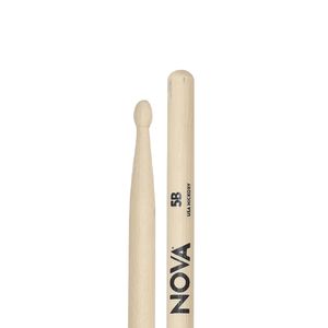 Baqueta Nova 5B Ponta de Madeira by Vic Firth