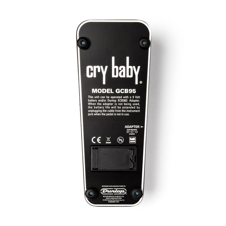 Dunlop Cry Baby GCB95 ワウペダル Pedal Dunlop Cry Baby Wah GCB95 | FastStore PDP