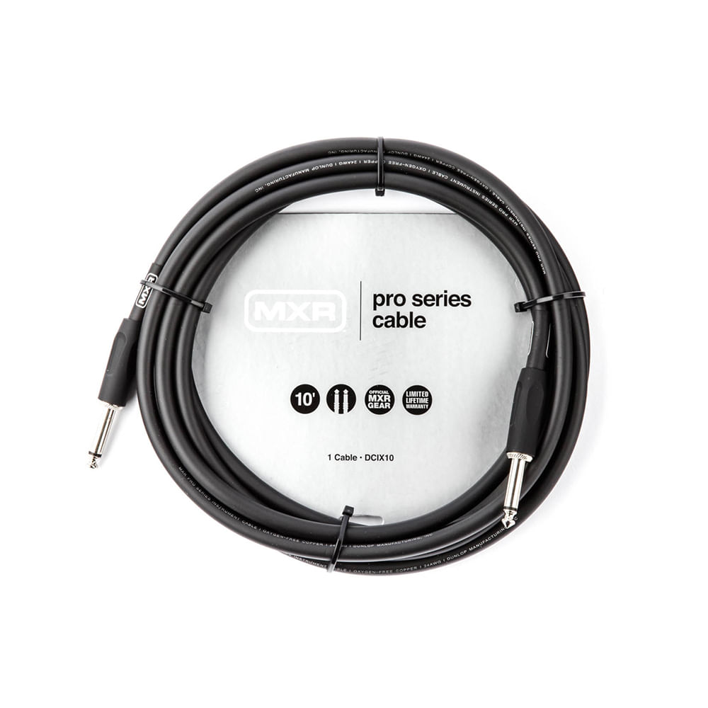 Cabo Dunlop para Instrumentos 6.10m MXR Pro Plug P10 Reto DCIX20
