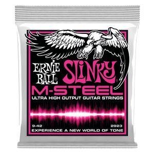 Corda Ernie Ball 009 Regular Slinky M-Steel para Guitarra