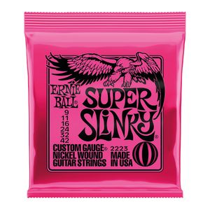 Corda Ernie Ball 009 Super Slinky Níquel para Guitarra