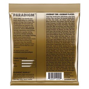 Corda Ernie Ball 010 Paradigm 80/20 Bronze para Violão Aço
