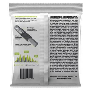 Corda Ernie Ball 050 Regular Slinky Flatwound para Baixo 4 Cordas