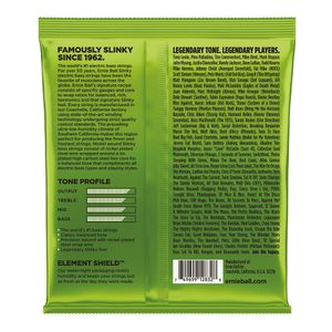 Corda Ernie Ball 050 Regular Slinky Níquel para Baixo 4 Cordas