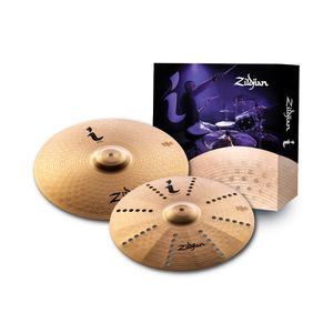 Kit de Pratos ZildjianI Family Expression 2 com 17" Trash Crash e 18" Crash ILHEXP2