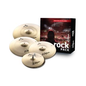 Kit de Pratos Zildjian A Series Rock 14", 17", 19", 20" A0801R