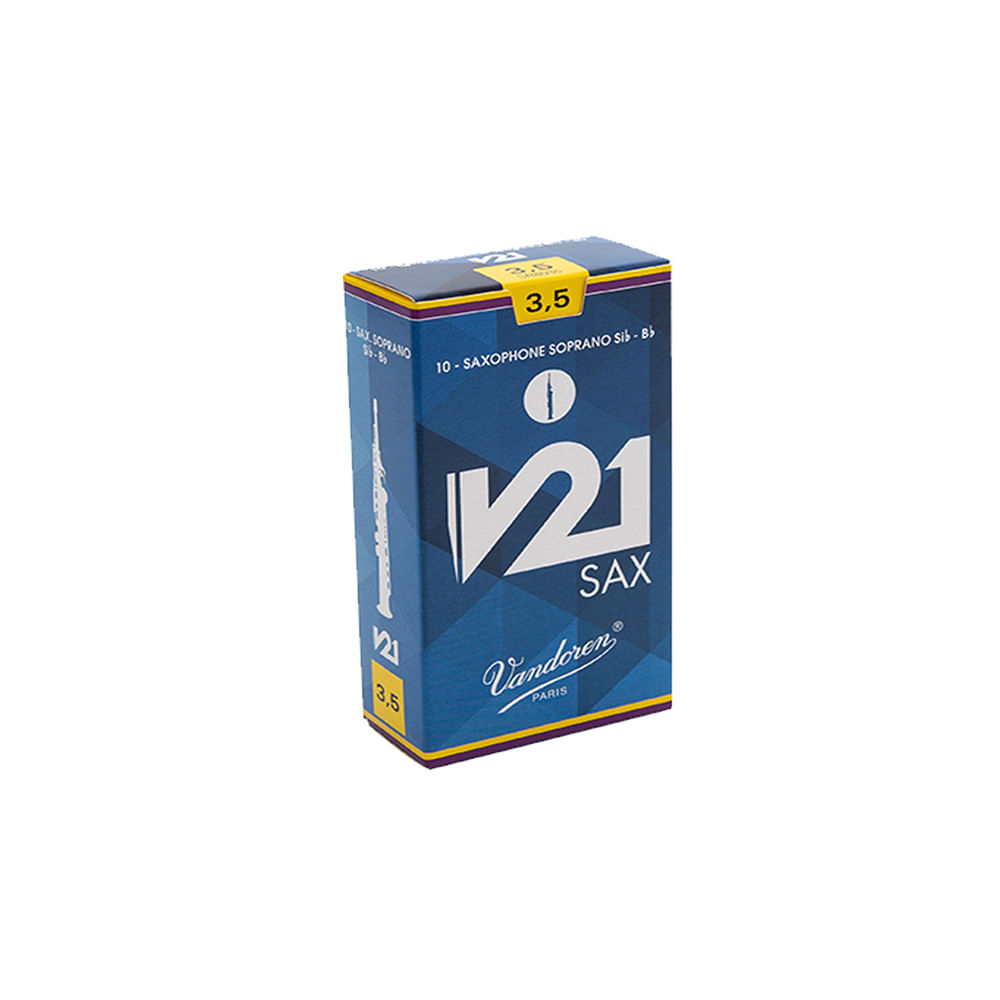 Palheta Vandoren para Sax Soprano ZZ com 10 | FastStore PDP