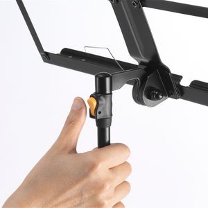 Estante  Hercules de Partitura Dobrável Compacta com Bag BS118BB