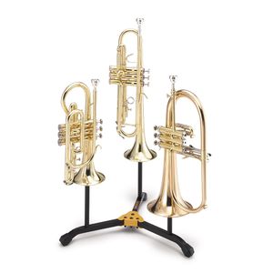 Suporte Hercules Combinado para Trompete Corneta Flugelhorn DS513BB