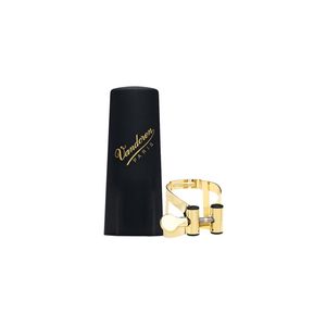 Braçadeira e Cobre Boquilha Vandoren M/O para Sax Baritono V16 Eb Laqueada