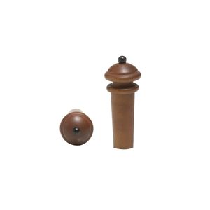 Botão  Dominante  Hill  para Violino 3/4 e 4/4 Boxwood com Pino Preto