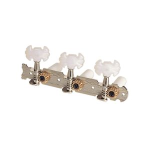 Tarraxa Dolphin para Violão 3+3 Pino Grosso Luxo Cromada