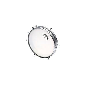 Tarol Izzo 14" x 6 cm Alumínio Fosco com Pele Leitosa