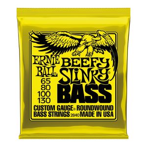 Corda Erniel Ball 065 Beefy Slinky Níquel para Baixo 4 Cordas