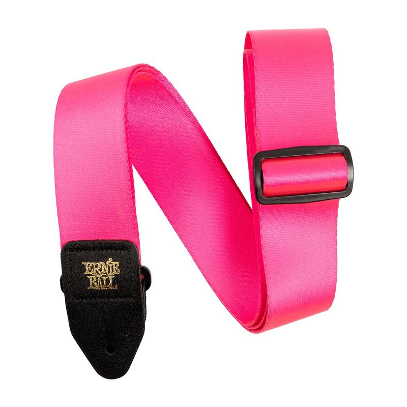 correia-em-poliester-rosa-neon-com-ponta-em-couro-ernie-ball