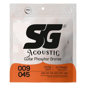 Corda SG 009 Phosphor Bronze para Violão