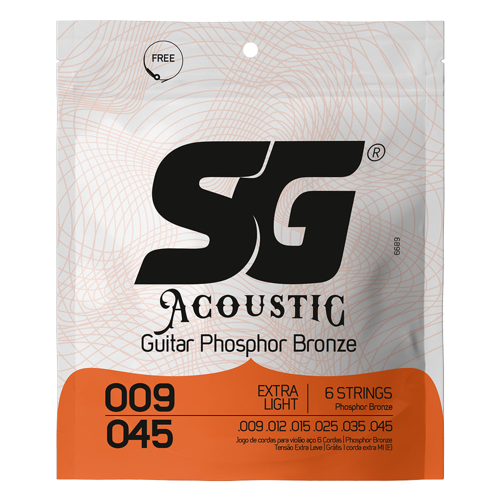 Corda SG 009 Phosphor Bronze para Violão | FastStore PDP
