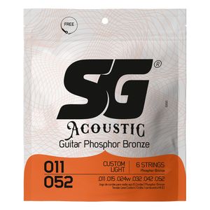 Corda SG 011 Phosphor Bronze para Violão