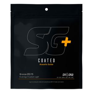 Corda SG+ 011 Aço Bronze 85/15 Revestida para Violão