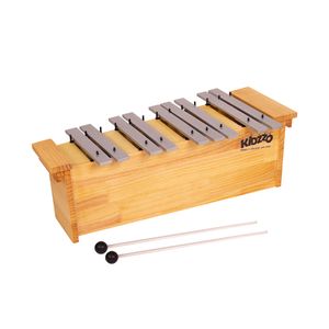 Metalofone Kidzzo Estilo Orff Contralto com 9 Teclas