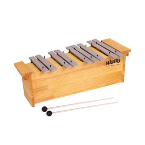 Metalofone Kidzzo Estilo Orff Contralto com 9 Teclas