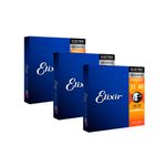 Pack-3un-Corda-Elixir-Nanoweb-011-Medium-para-Guitarra