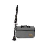 Clarinete-Dominante-em-Bb-com-17-Chaves-Kit-Limpeza-e-Case-