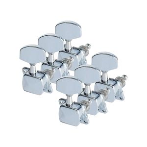 Tarraxa Dolphin para Guitarra 3+3 Semi Blindada Cromada