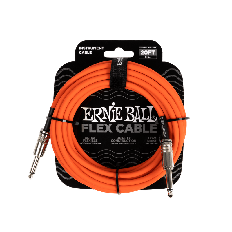 Cabo-Ernie-Ball-Flex-P10-Reto-Reto-com-6mts-Laranja-P06421