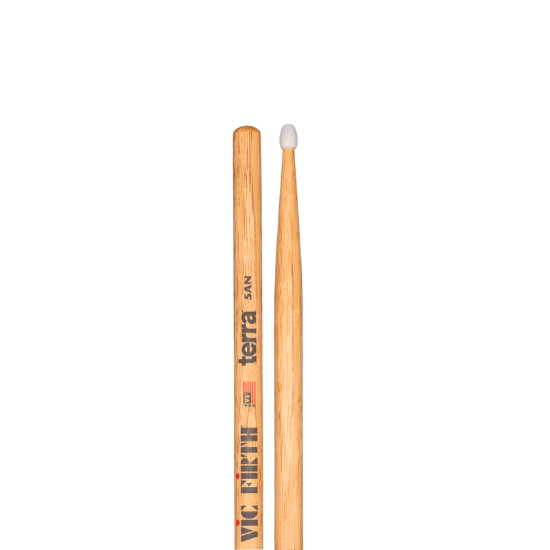 Baqueta-Vic-Firth-Terra-American-Classic-5A-em-Hickory-Premium-Ponta-de-Nylon