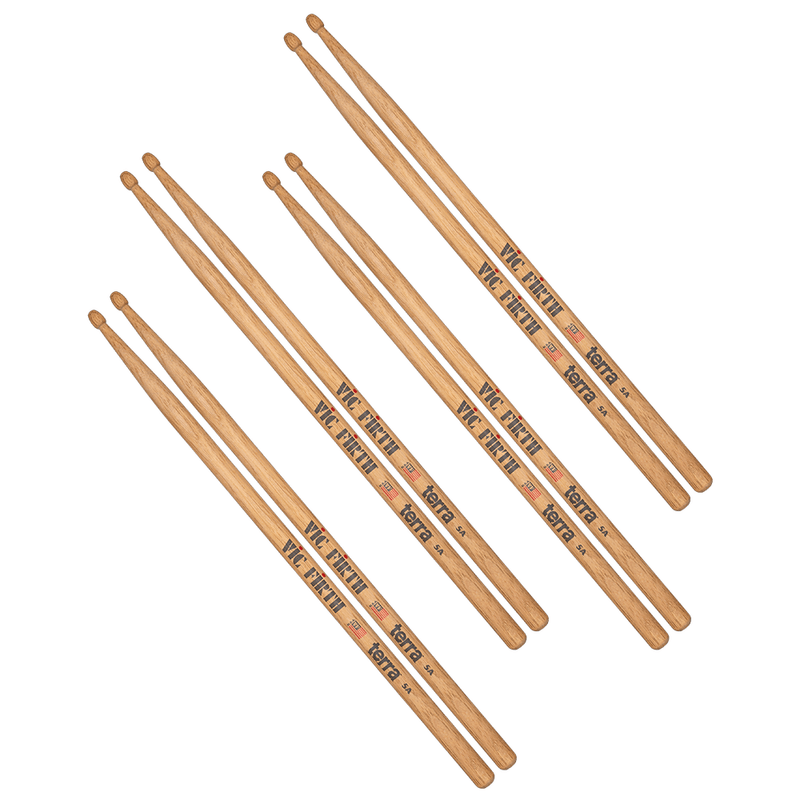 Baqueta-Vic-Firth-Terra-American-Classic-5A-em-Hickory-Premium-Pack-4-Pares