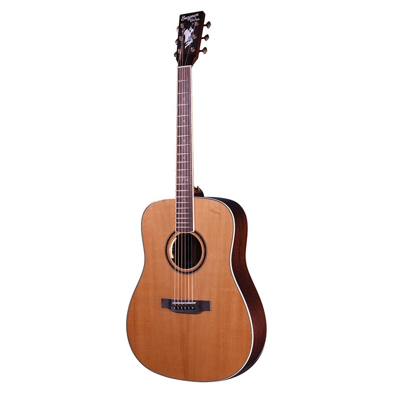 Violao-Aco-Crafter-Folk-Edicao-Especial-50-Anos-SungEum-D-50TH-com-Equalizador-DS-2-Pro-e-Case