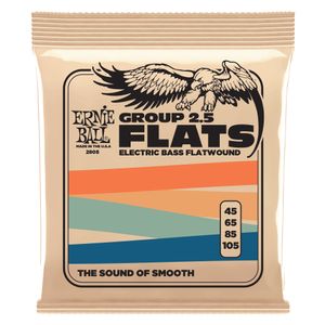 Corda Ernie Ball 045 Flatwound para Baixo 4 Cordas