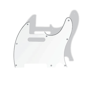 Escudo Dolphin para Guitarra Telecaster Branco