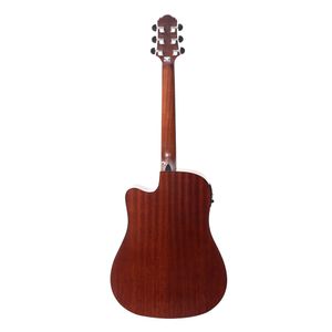 Violão Crafter Aço  Folk Cutway HD-250CE/N com Equalizador PL-T NV Gold e Bag