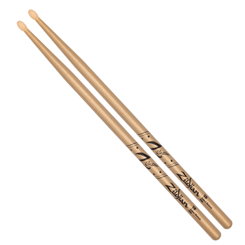 BAQUETA--ZILDJIAN-GOLD-CHROMA-5B-PONTA-DE-MADEIRA-Z5BCG-ZC-_16861_01